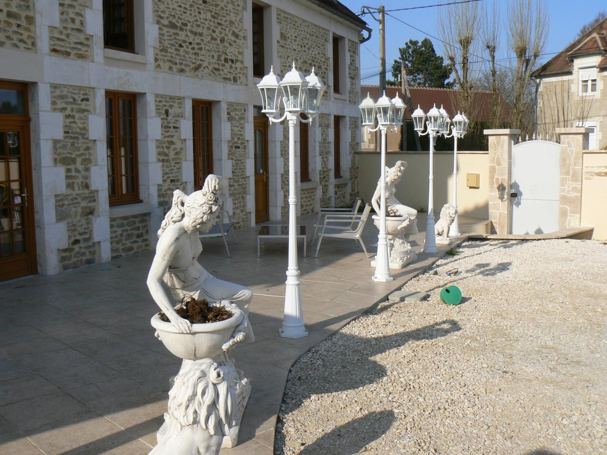 Le Manoir Des Chapelles Bed & Breakfast Venoy ภายนอก รูปภาพ