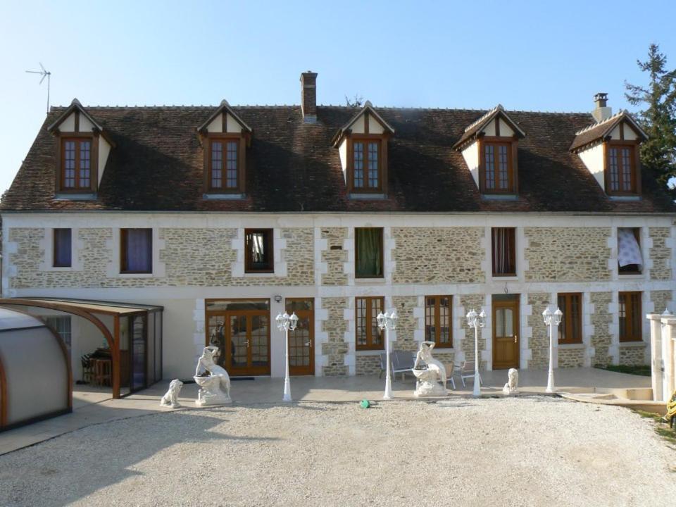 Le Manoir Des Chapelles Bed & Breakfast Venoy ภายนอก รูปภาพ